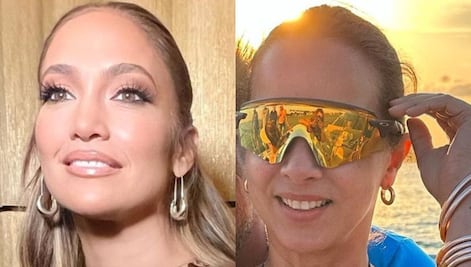 ¿Cuero en primavera? Jennifer López y Adamari López imponen tendencia con estos looks