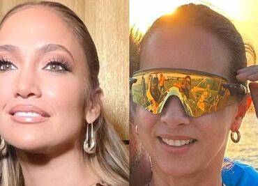 ¿Cuero en primavera? Jennifer López y Adamari López imponen tendencia con estos looks