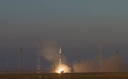 Nave tripulada Soyuz despega rumbo a la EEI