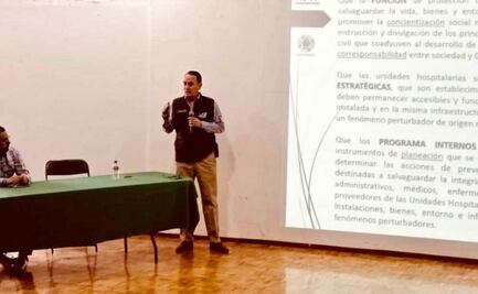 Tlalpan imparte capacitación en Protección Civil a Hospitales