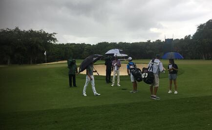 Tormenta impide actividades en el OHL Classic en Mayakoba