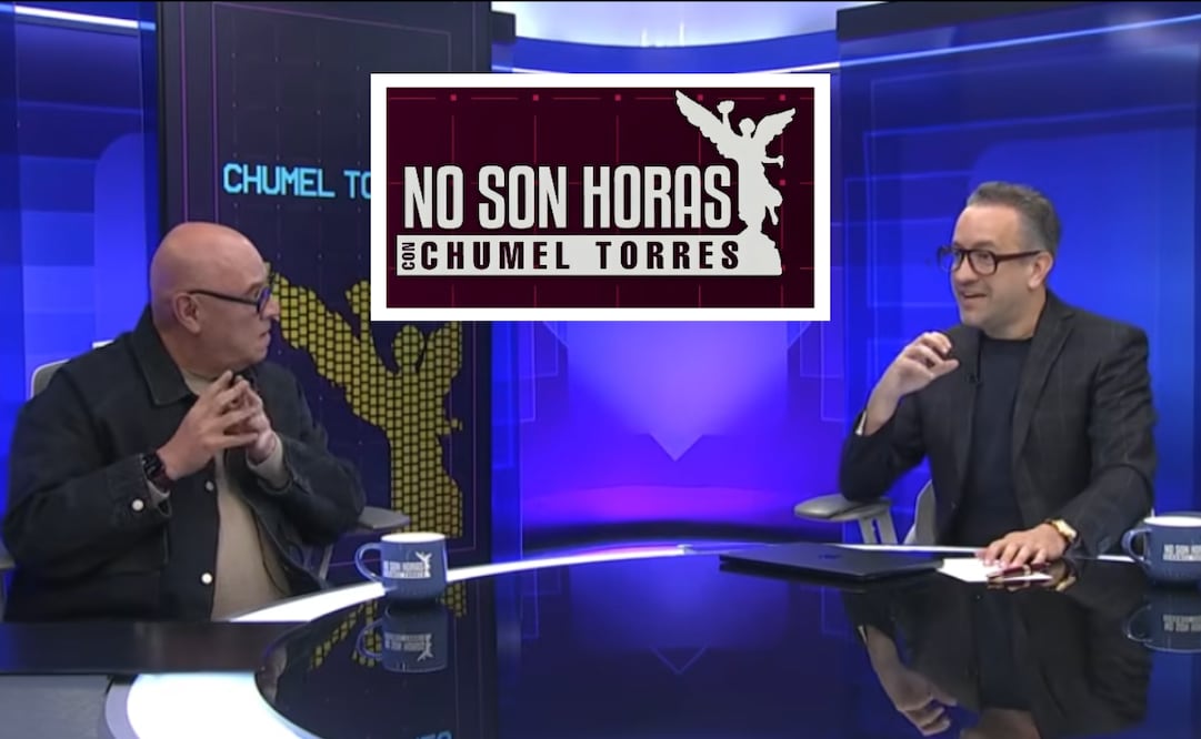 Chumel Torres hizo la primera transmisión de su nuevo programa "No son horas" y su primer invitado especial fue Víctor Trujillo. Foto: Captura de pantalla de YouTube