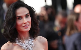 Demi Moore sorprende con su cabello corto en Cannes 