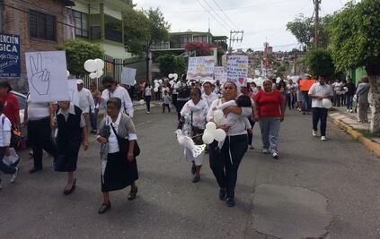 Marchan en Chilpancingo para exigir cese de violencia
