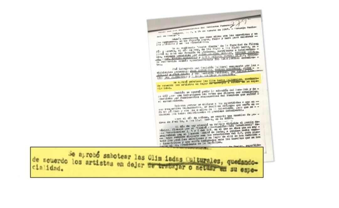 Acecho. El organismo de inteligencia del Estado seguía a los intelectuales durante el movimiento estudiantil del 68.