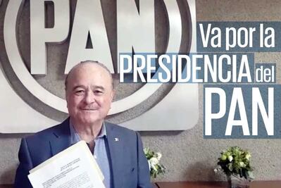 Ruffo se inscribe a la contienda por la presidencia del PAN