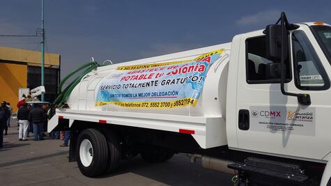 En V. Carranza, con 22 pipas no alcanza: delegado