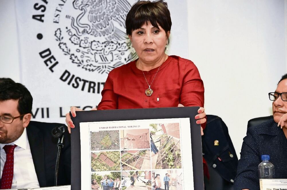 Claridad en el proceso. La diputada local, Ana María Rodríguez abundó que Ley de Reconstrucción debe garantizar transparencia.