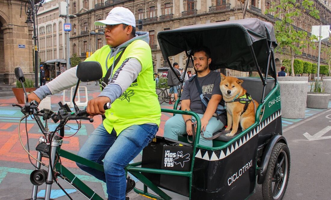 Ciclotaxis CDMX. FOTO: Especial/ EL UNIVERSAL/