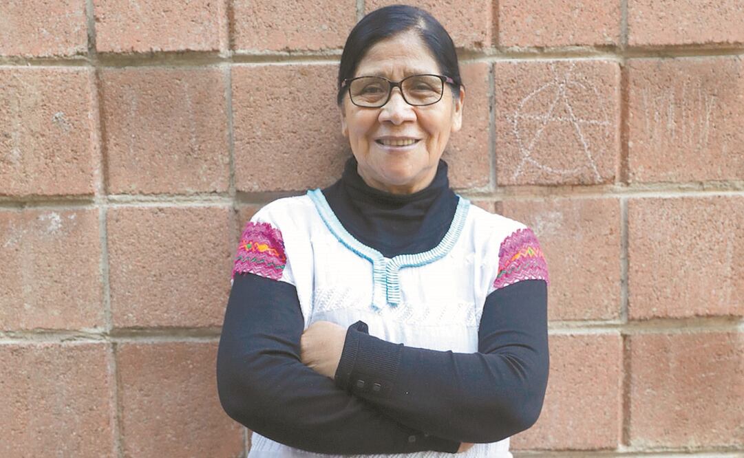 Carmen Vázquez da clases en el Bachilleres de Venustiano Carranza, Chiapas, y es parte de la cooperativa Chis Ka Nal. Foto: IVÁN STEPHENS. EL UNIVERSAL