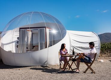 El Día del Amor en un hotel burbuja