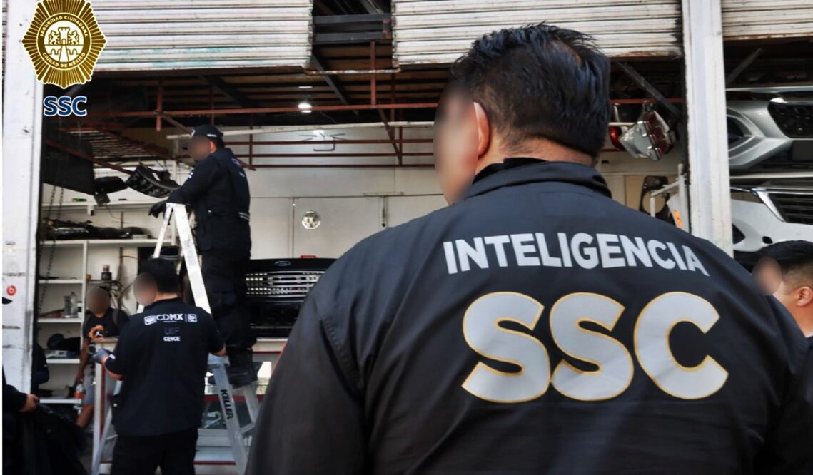 Aseguran autopartes. Foto: especial