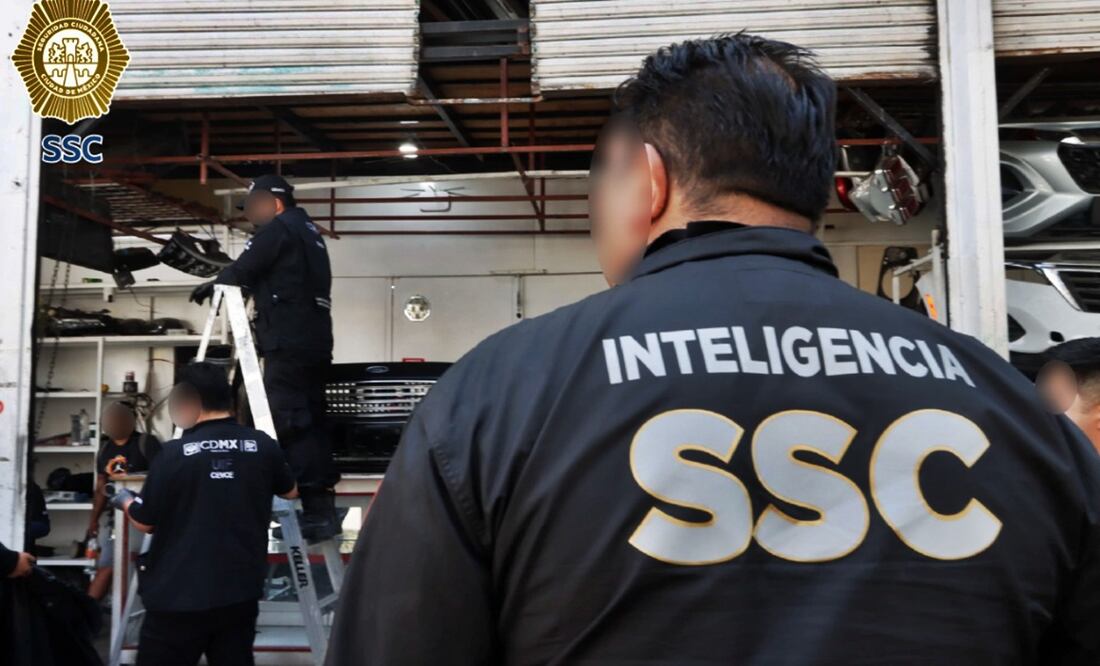 Aseguran autopartes. Foto: especial