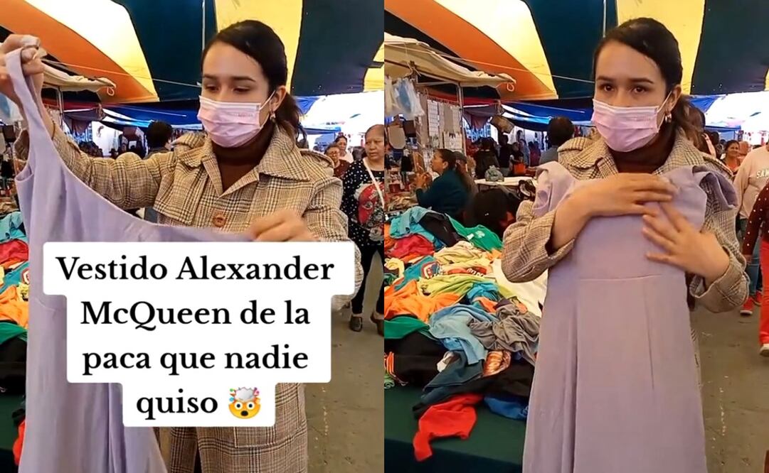 La joven se llevó decenas de halagos con su vestido de paca. Foto: TikTok @yanelicabreraa