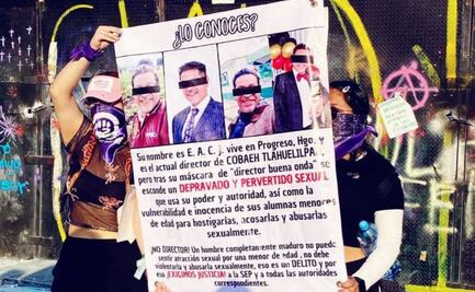 Acusan de acoso sexual a director de Colegio de Bachilleres de Tlahuelilpan, Hidalgo; exigen justicia a la SEP
