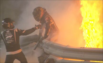 ¿Cómo se salvó Romain Grosjean del accidente en la F1?