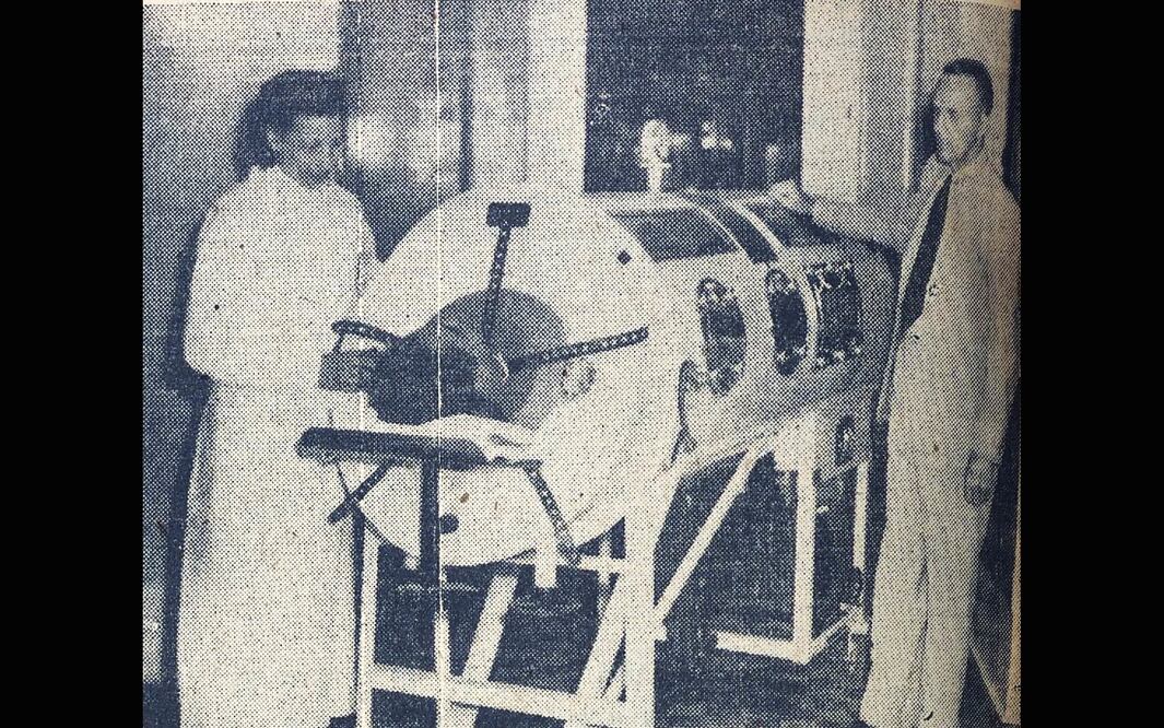 Así eran los primeros respiradores artificiales