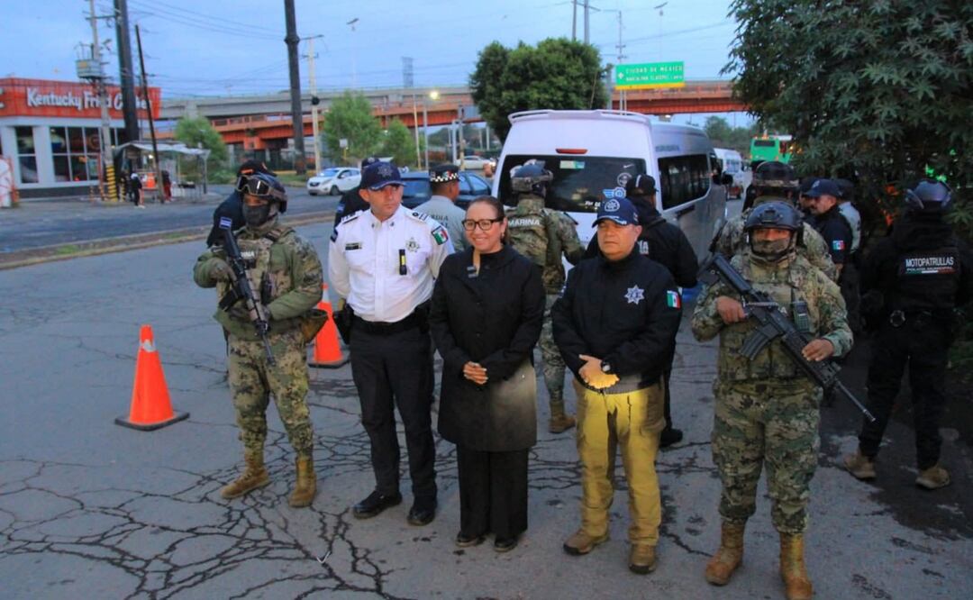 Baja 16% el robo en transporte público de Ecatepec; operativos también combaten acoso a pasajeras. Foto: Especial