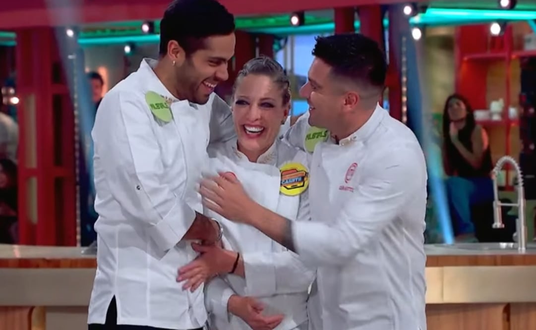 Daniel Valle, Andrea Noli y Carlos Quirarte cocinaron por última vez en MasterChef Celebrity. Foto: Instagram.