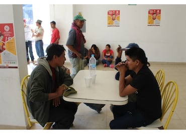 Jornaleros rescatados llevaban al menos 40 días sin recibir sueldo