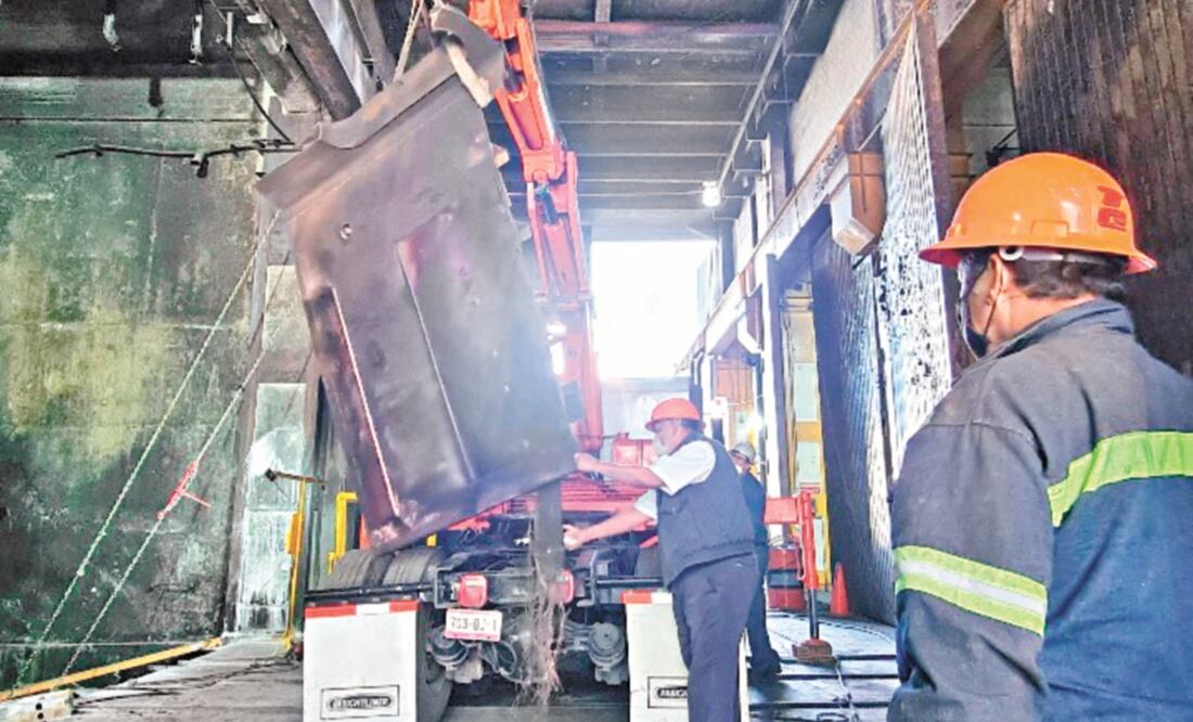 Los trabajos donde ocurrió el incendio van en 85% en el piso 1. Foto: ESPECIAL