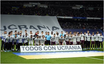 Real Madrid expresa apoyo a los afectados por la guerra, “Todos con Ucrania”