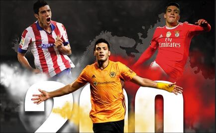 Raúl Jiménez festeja 200 partidos en Europa