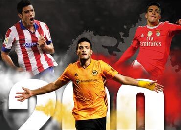 Raúl Jiménez festeja 200 partidos en Europa