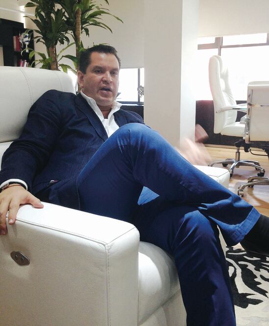 El diputado federal electo y alcalde con licencia en Naucalpan, David Sánchez Guevara, fue detenido la noche del jueves acusado de peculado (REBECA JIMÉNEZ. EL UNIVERSAL)