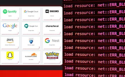 Spotify, Amazon, Google y más plataformas sufren caída 