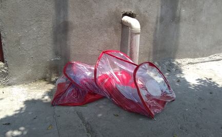 Hallan abandonada cápsula para pacientes Covid en Venustiano Carranza