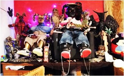 ¡Con todo y altares a Satanás! Desmantelan principal centro de distribución de drogas en Pachuca