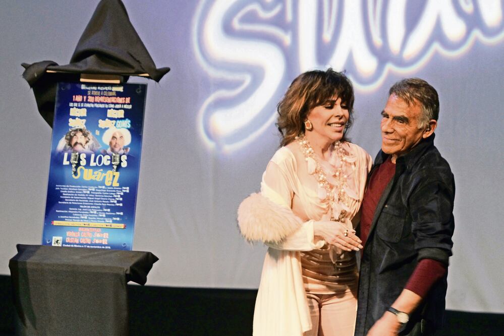 Verónica Castro y Héctor Suárez (ARCHIVO EL UNIVERSAL)