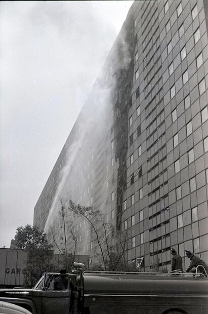 ¿Por qué se incendiaban las fachadas de la Unidad Tlatelolco?