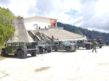 Llegan elementos de la Guardia Nacional a Oaxaca