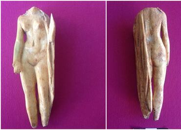 Una "Venus" de hueso florece en una excavación