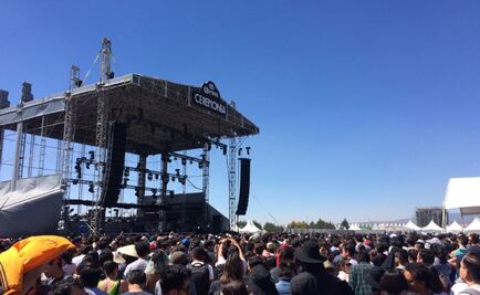 Inicia festival Ceremonia con menos bandas