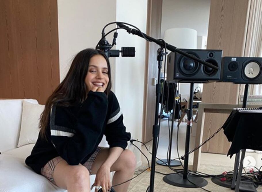 Rosalía. Foto; Captura Instagram