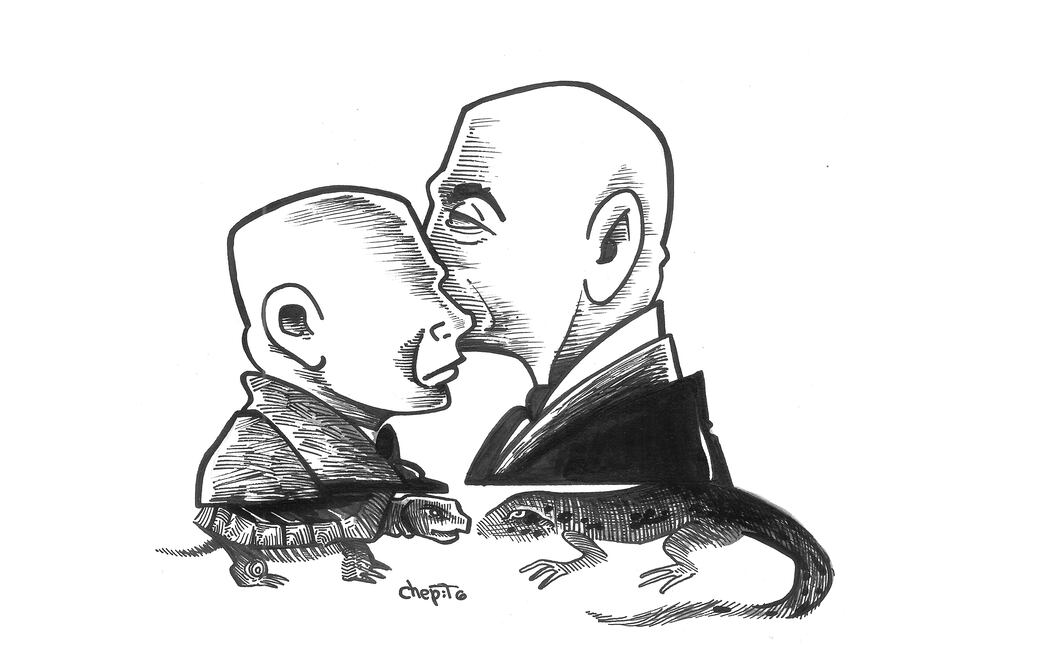 Mancera volando y Del Mazo discriminando