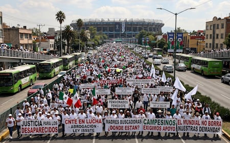 Convocan a megamarcha para el 11 de junio, durante inauguración del Mundial en CDMX. Rutas y horarios