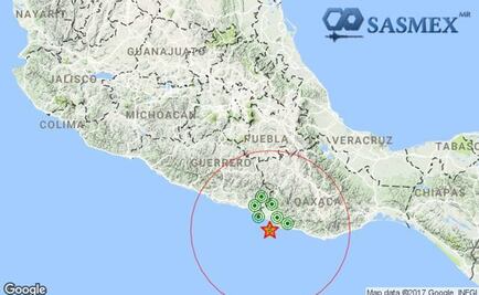 Reportan sismo de 5 grados en Oaxaca