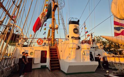 Buque Escuela Cuauhtémoc regresará a México el 4 de octubre; contempla cinco escalas