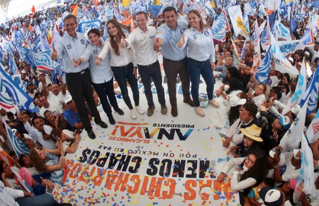 Anaya dijo que no hay duda en que México va a cambiar, pues el PRI "ya se va". Foto: Ariel Ojeda/EL UNIVERSAL