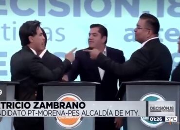 “Pato” Zambrano amaga con "partirle la madre" a oponente en pleno debate