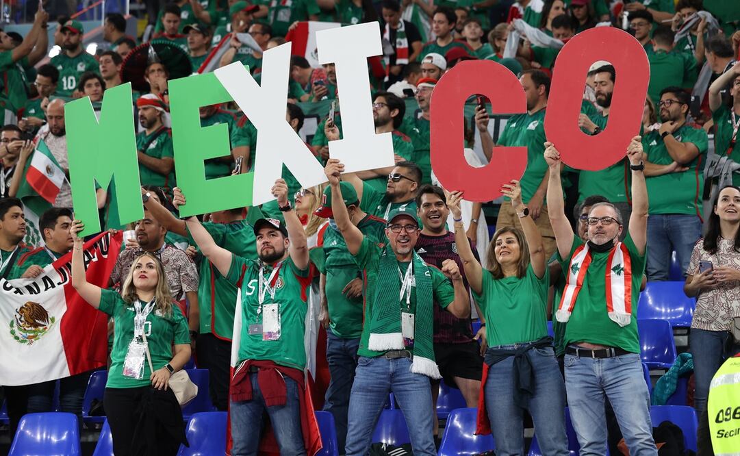 Aficionados mexicanos en Qatar / FOTO: EFE