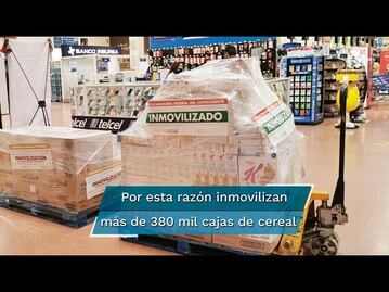 Inmoviliza Cofepris y Profeco 380 mil cajas de cereales Kellogg's