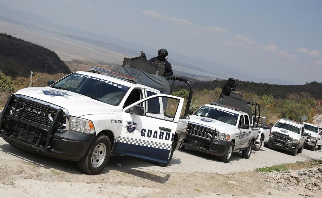 operativo en Tarímbaro, Michoacán. Foto: Especial
