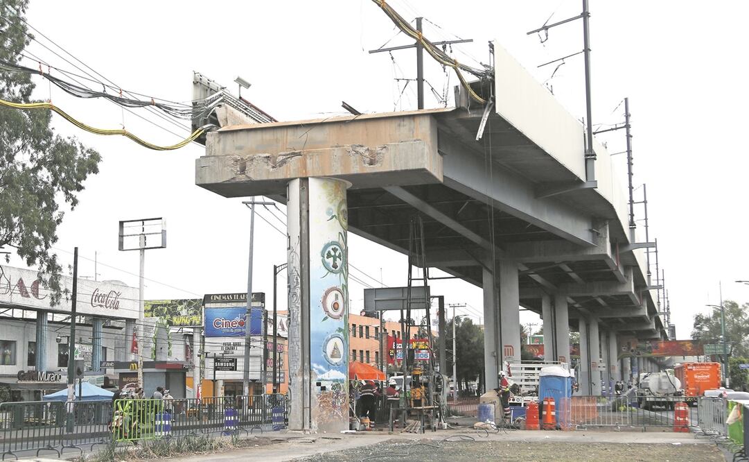 La fiscalía capitalina ofreció los primeros avances de la investigación que realiza sobre el desplome de la L12 del Metro. Foto: ARCHIVO EL UNIVERSAL