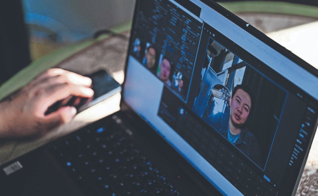 La firma de tecnología china IA Super Brain crea avatares de personas fallecidas, con ayuda de imágenes, audios, videos, e interactúan con el usuario. Foto: de AFP