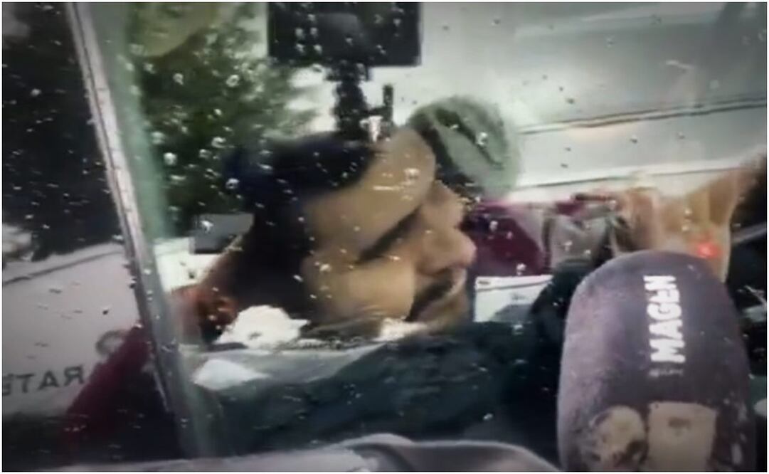 Gonzálo López Beltrán, hijo de AMLO, llega a casa de Transición de Claudia Sheinbaum. Foto: Especial